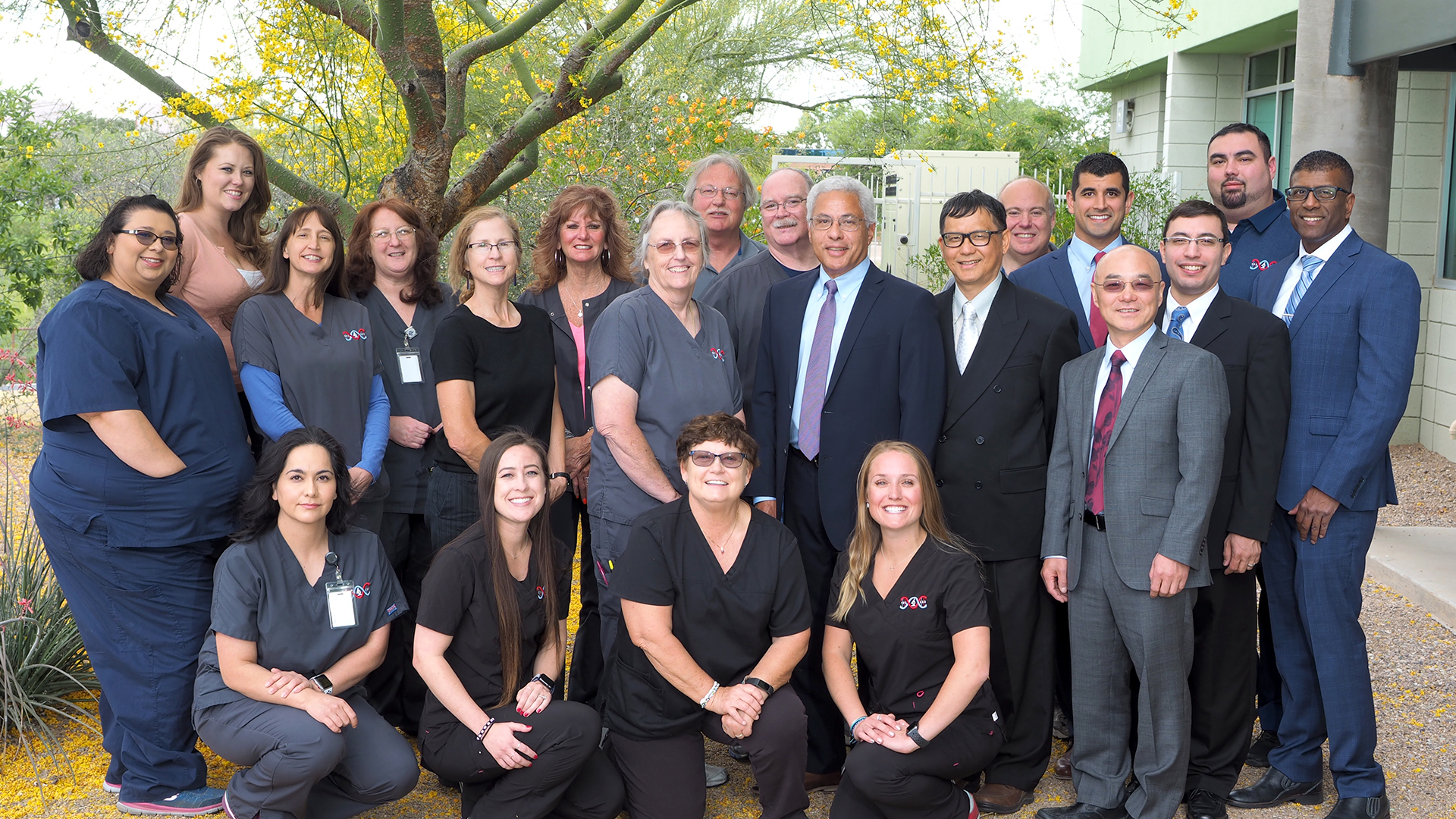Group photo of Tucson Pathology Staff